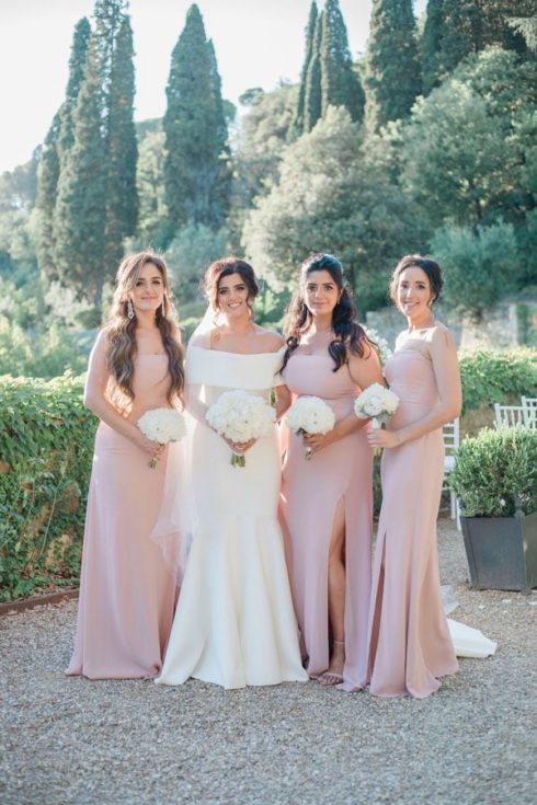 Bride and Bridesmaid, Luxury Wedding Planners Italy