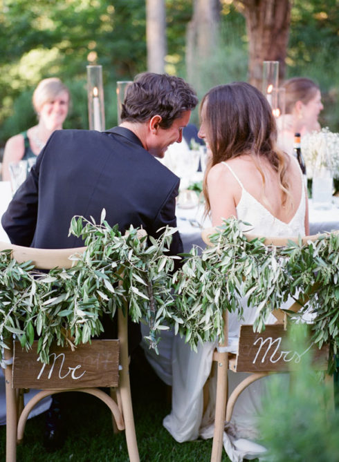 Organic destination wedding in a Tuscan Villa