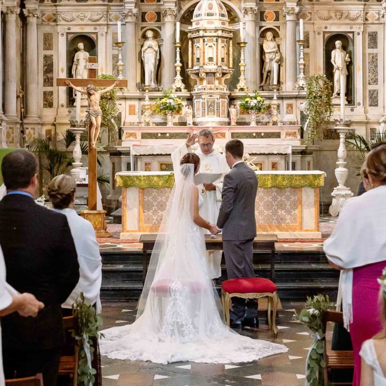 catholic wedding in Italy